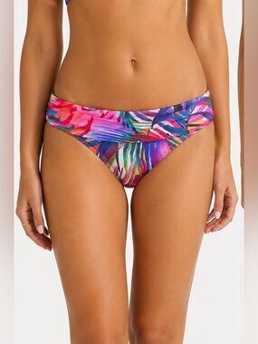 Lauren Ralph Lauren Tropical Print Bikini Bottoms Size 16 XL NWT $58